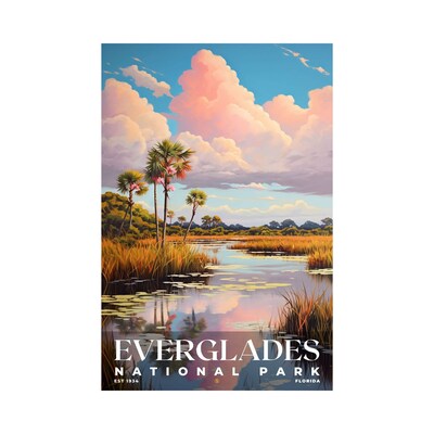 Everglades National Park Poster, Travel Art, Office Poster, Home Decor | S6 - image1